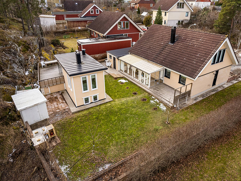 Isolering & asfaltering av hus. Bromma Åkeslund
