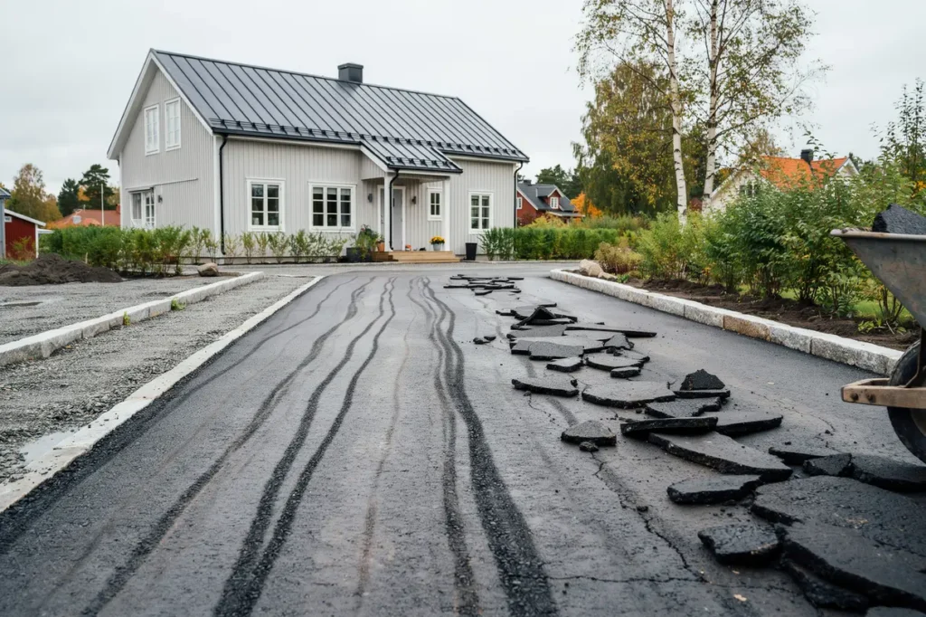 riva eller fr sa asfaltbel ggning p uppfarten vilken metod passar b st f r ditt projekt